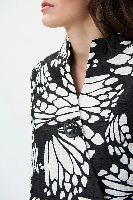 Butterfly Print Jacket - JOSEPH RIBKOFF 231257