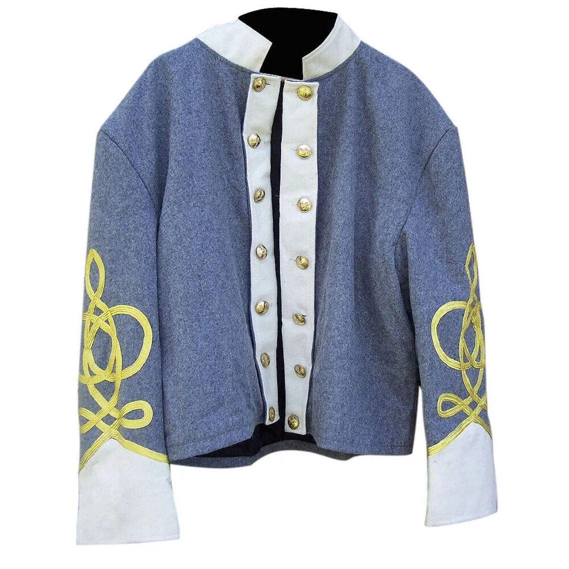 Civil war American Confederate Generals Shell jacket-4 braids All Sizes