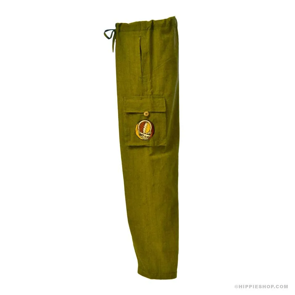 Grateful Dead  Steal Your Face Cargo Pants