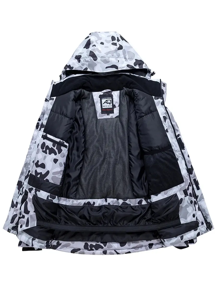 Men Downhill Skiing Snow Jacket Breathable