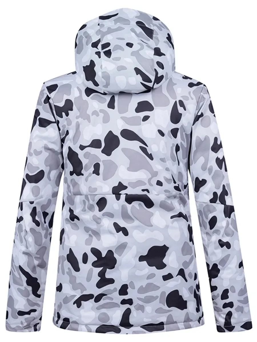 Men Downhill Skiing Snow Jacket Breathable