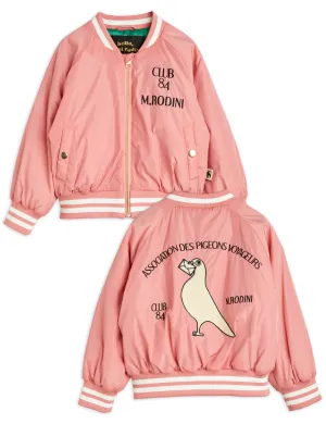 Mini Rodini Pigeons Woven Basketball Jacket