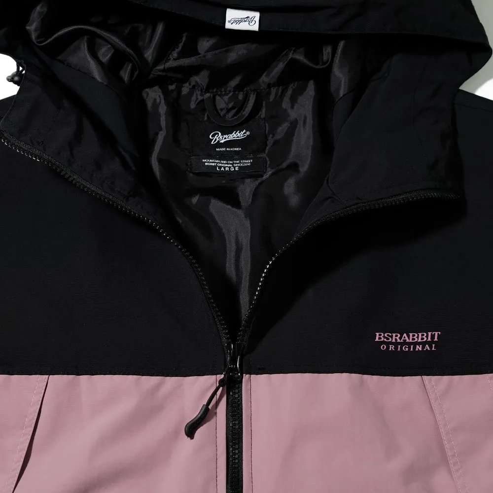 MMM HF WINDBREAKER HOODED JACKET BLACK