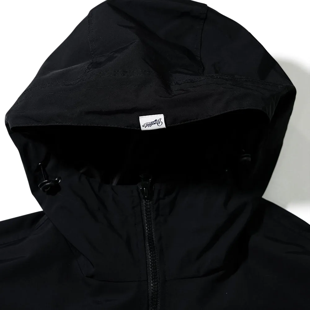 MMM HF WINDBREAKER HOODED JACKET BLACK