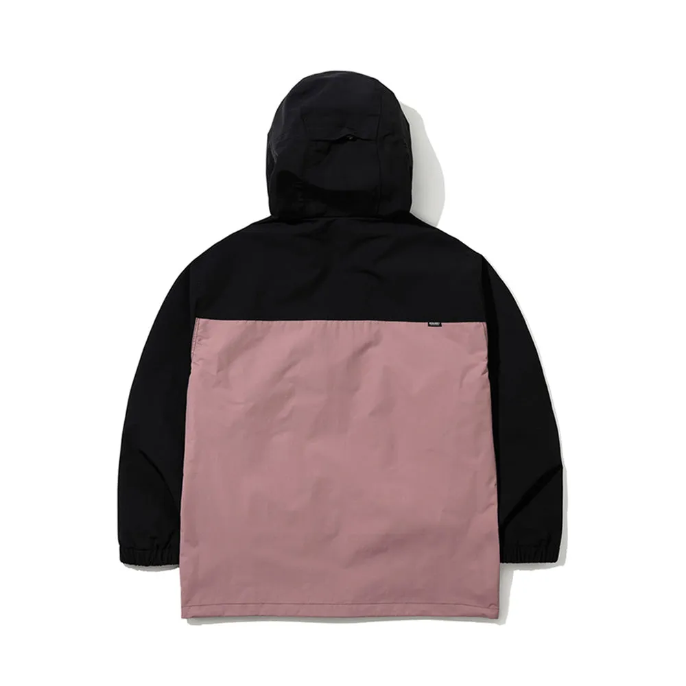 MMM HF WINDBREAKER HOODED JACKET BLACK