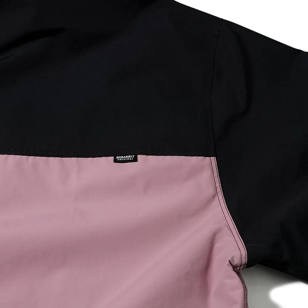 MMM HF WINDBREAKER HOODED JACKET BLACK
