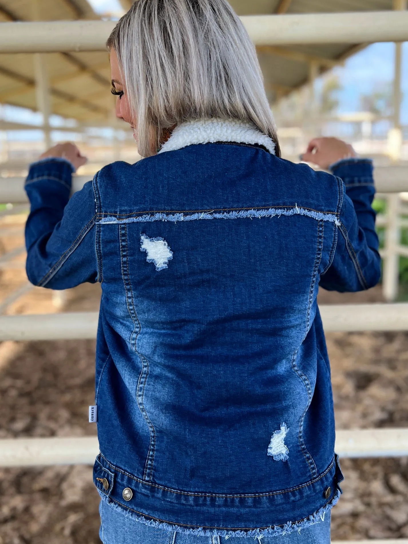 Sherpa Lined Denim Jacket