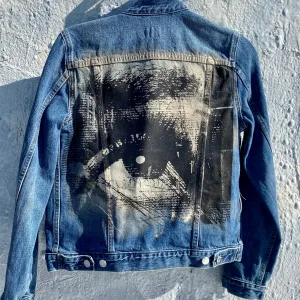 Vintage Denim Jacket size small.